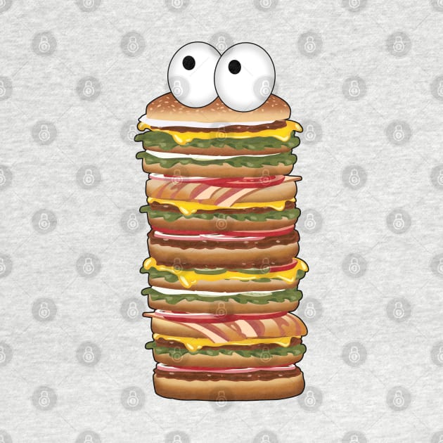 Big Burger ( Funny Design ) by Ghean